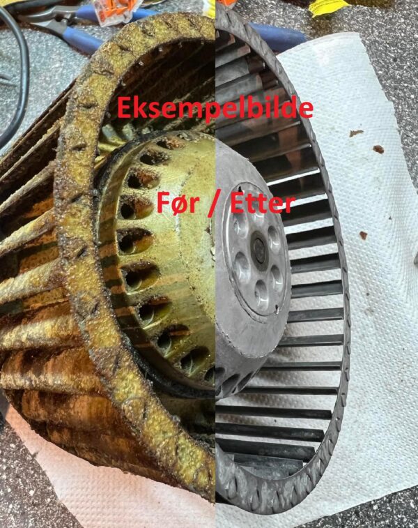 Overhaling av viftemotor VTR250
