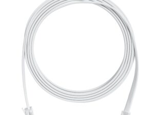 Kabel m/RJ10-kontakt, 12 m